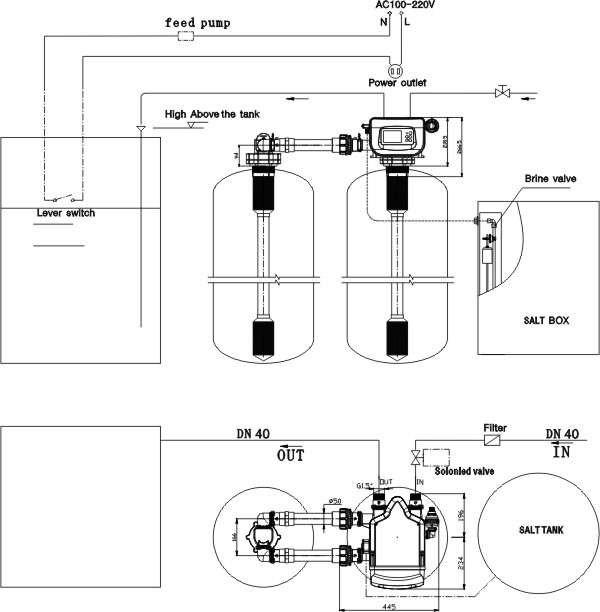 ZR10 double tank valve installation